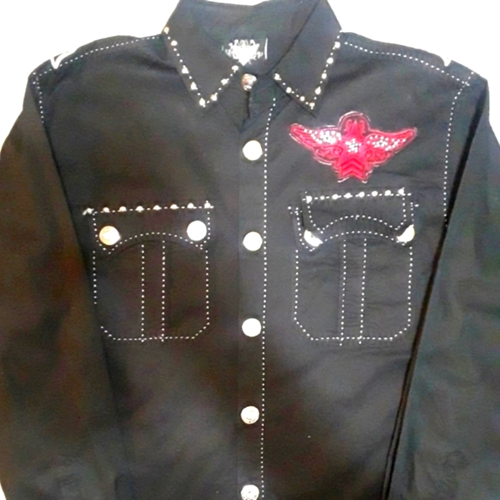 ⚫️Hama Jeans Longsleeve Shirt. Men's Size: Medium